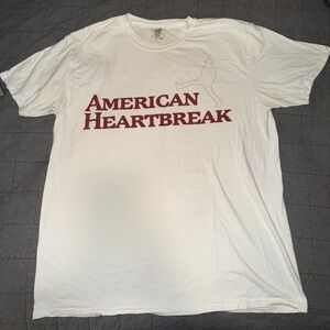 Zach Bryan American Heartbreak Tour T Shirt - Large